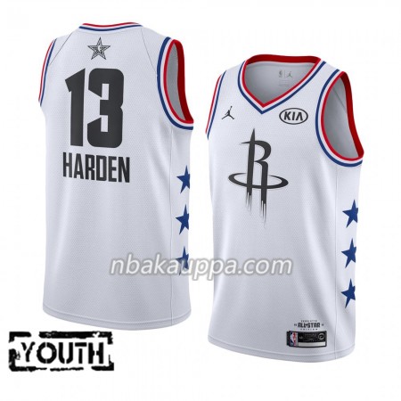 Houston Rockets James Harden 13 2019 Kaikki tähti Jordan Brand Valkoinen Pelipaidat Swingman - Lasten